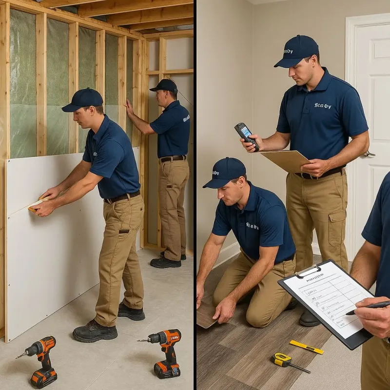 Repairs and Reconstruction process in Kearney, MO