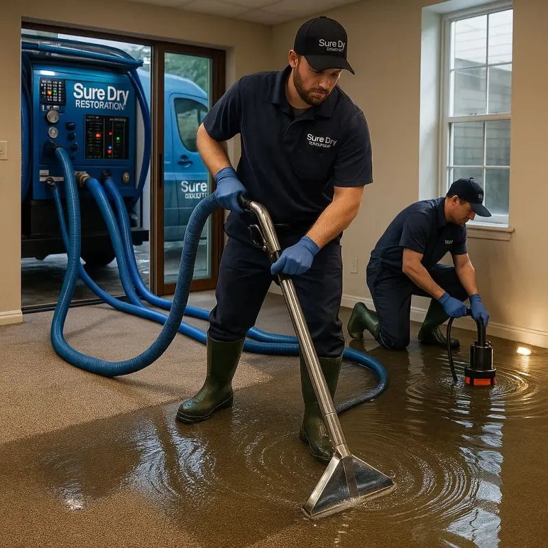 Water Extraction and Removal process in Kearney, MO